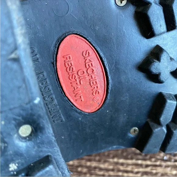 90s Skechers Laramie Engineer brown Leather Lace Up Ankle Boot - Picture 14 of 15